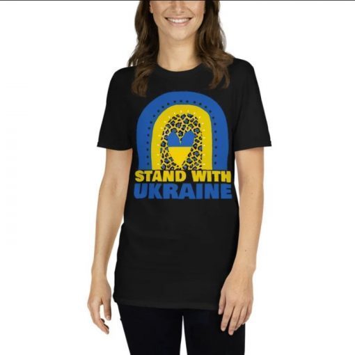 2022 Ukraine, I Stand With, Ukraine Heritage, Ancestry Trident TShirt