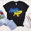 I Stand With Ukraine, Ukraine Flag Proud Ukrainian Patriotic 2022 Tee Shirts