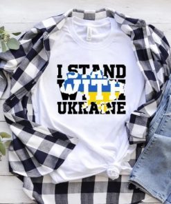 Shirt I stand with Ukraine tee, Support Ukraine