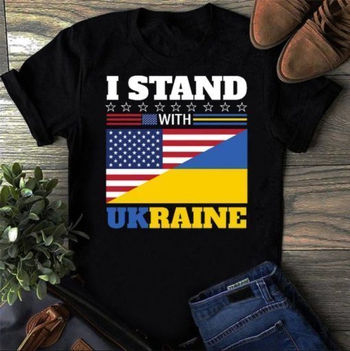 Ukrainian Lover I Stand With Ukraine Tee Shirts