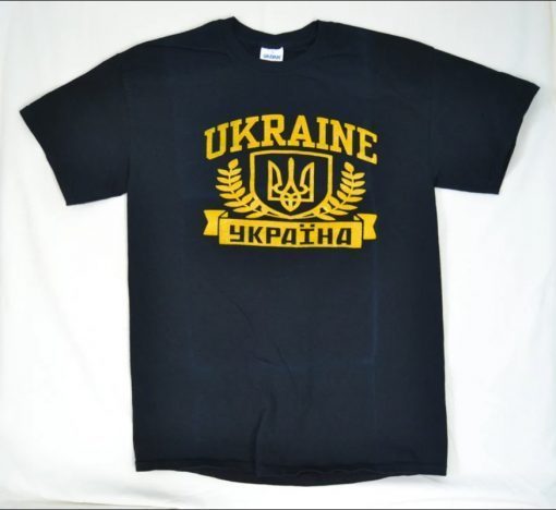 Vintage Ukraine ,Professionally Screenprinted & Free Shipping!! Shirt