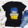 I Stand With Ukraine, Support Ukraine, Free Ukraine TShirt