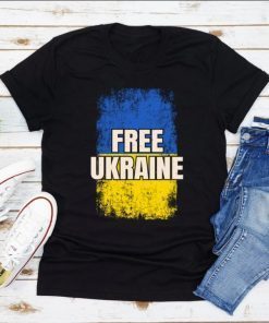 I Stand With Ukraine, Support Ukraine, Free Ukraine TShirt