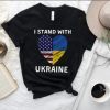 Ukrainian flag Clays, Support Ukraine, I Stand with Ukraine TShirt