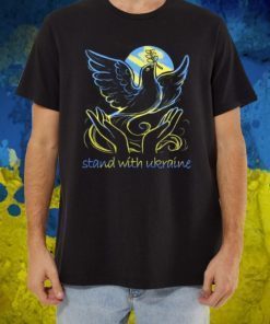 Classic No War,Ukraine Freedom and Peace Dove, Stand With Ukraine, Free For Unkraine TShirt