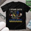 I Support Ukraine, Veteran Support, Ukrainian Lover Support T-Shirt