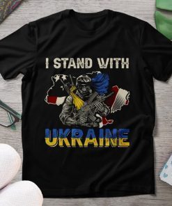 I Support Ukraine, Veteran Support, Ukrainian Lover Support T-Shirt
