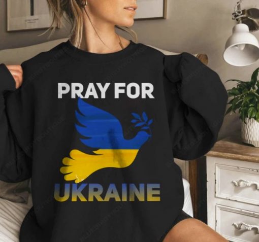 2022 Pray for Ukraine, I Stand With Ukraine, Supporting Ukraine Shirt