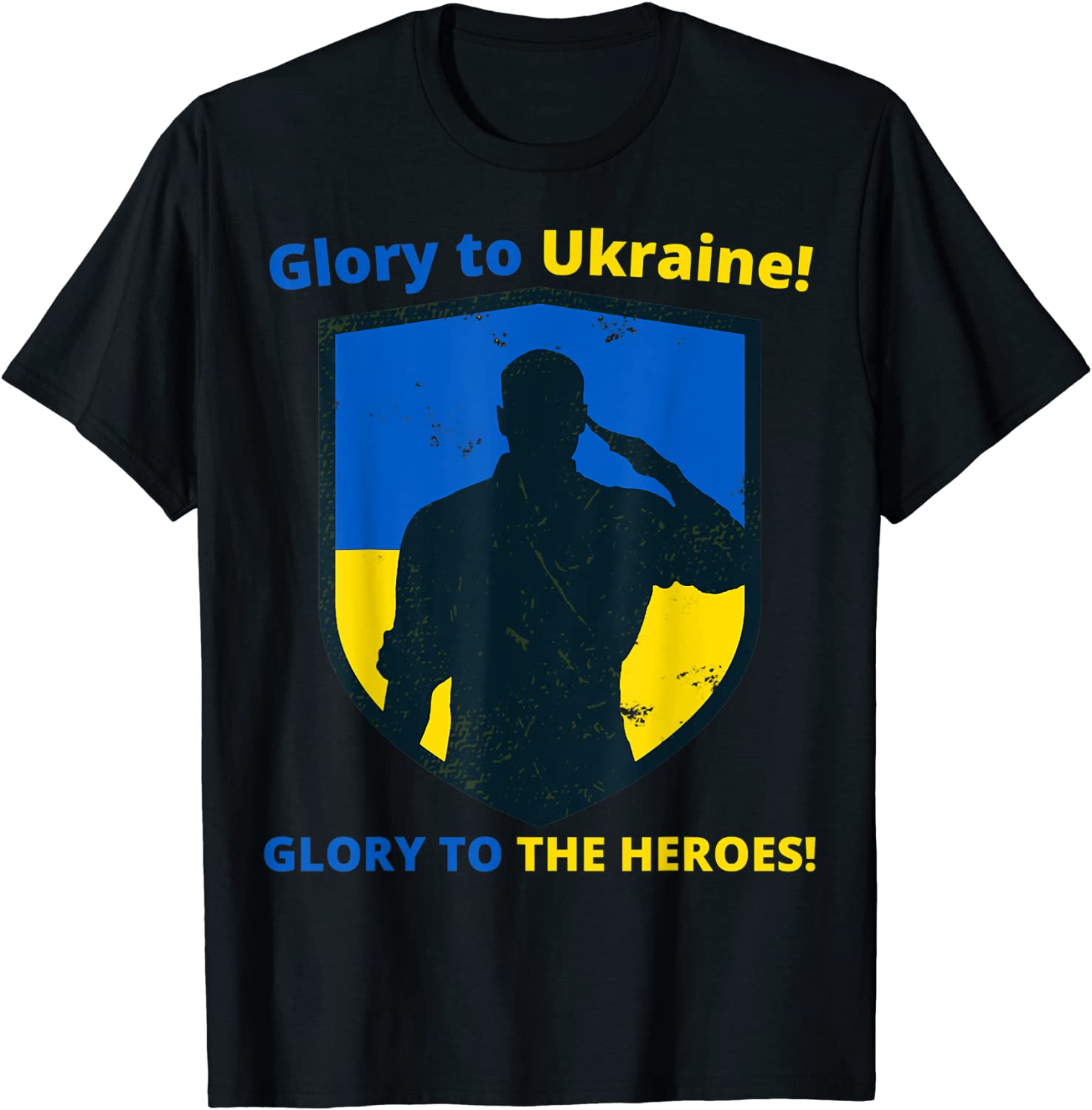 T-Shirt Glory to Ukraine! Glory to the heroes! Support Ukraine