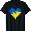 TShirt Glory to Ukraine Glory to the Heroes Flag of Ukraine