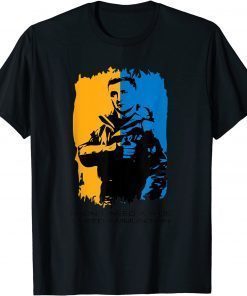 Ukrainian President Volodymyr Zelenskyy ,Peace Ukraine, Love Ukraine TShirt