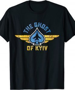 The Ghost of Kyiv, I Stand With Ukraine Unisex T-Shirt