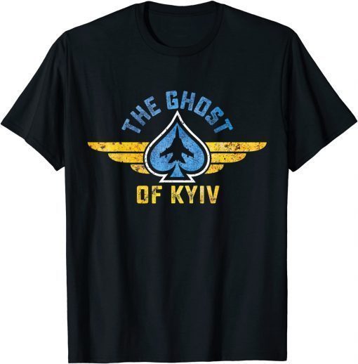 The Ghost of Kyiv, I Stand With Ukraine Unisex T-Shirt