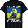 St. Javelin The Protector Of Ukraine Vintage Retro Unisex T-Shirt