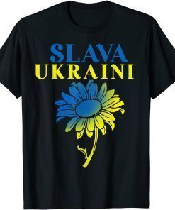 T-Shirt Slava Ukraini Sunflower Ukraine Gift