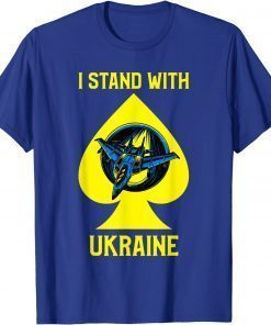 I Stand With Ukraine,The Ghost of Kyiv Official TShirt
