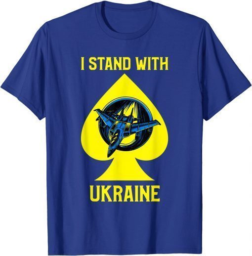 I Stand With Ukraine,The Ghost of Kyiv Official TShirt