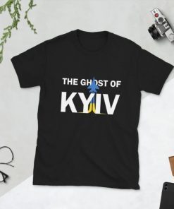 T-Shirt The Ghost of Kyiv , Ukraine, Flying legend, Show Your Support Ukraine, I Stand With Ukraine