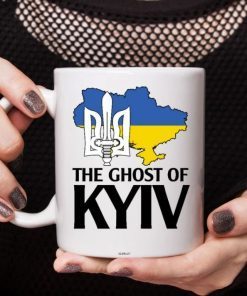 Mug The Ghost Of Kyiv, Stand With Ukraine, Support Ukraine 2022