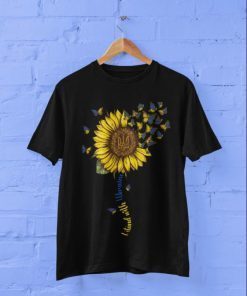 I Stand With Ukraine Butterflies and Sunflower Shirt T-Shirt
