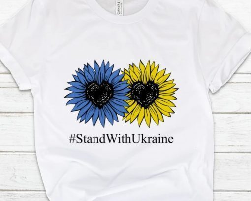 Stand with Ukraine! Sunflower, Stop War In Ukraine T-Shirt