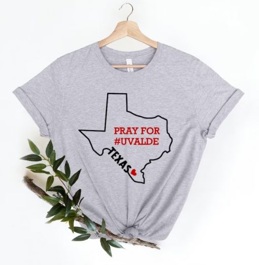 Gun Shooting, Pray for Uvalde, Uvalde Texas, Uvalde, Texas Strong, Protect Kids Not Gun T-Shirt