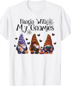 3 Nordic Gnomes Gnome Hangin' with My Gnomies Halloween Limited Shirt