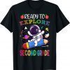 Explore Second Grade Back To School Astronaut Space Explorer Limited Shirt