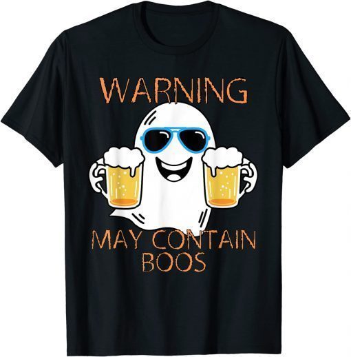 Warning May Contain Boos Halloween Classic Shirt