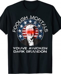 Dark Brandon Rising Saving America Funny Liberal Pro Biden Classic Shirt