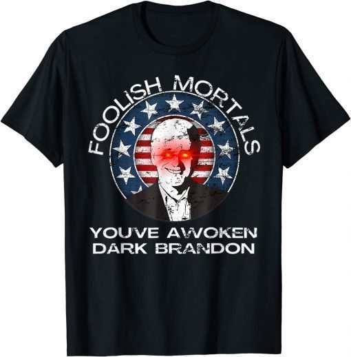 Dark Brandon Rising Saving America Funny Liberal Pro Biden Classic Shirt