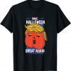 Trumpkin make halloween great again costume Tee Shirt