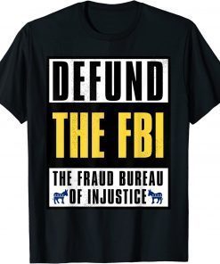 Defund The FBI Anti Government Political Anti Donkey Pox Vintage Shirt