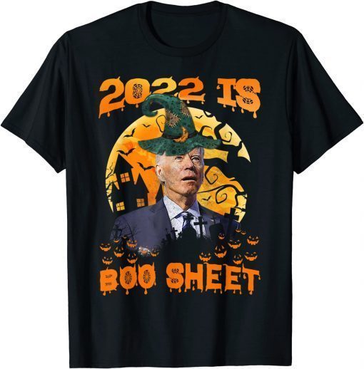 Biden Confused Halloween 2022 Is Boo Sheet T-Shirt