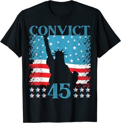 No One Man or Woman Is Above The Law Convict 45 Tee Shirt