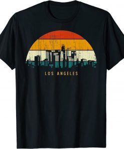 Style skyline cityscape California Los Angeles Funny T-Shirt