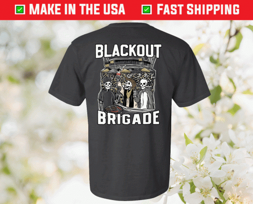 Vintage Blackout Brigade PU TShirt