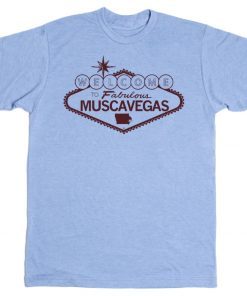 MUSCAVEGAS MUSCATINE IOWA VINTAGE TSHIRT