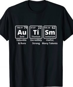 Autism Periodic Table Elements Spelling 2022 Shirts