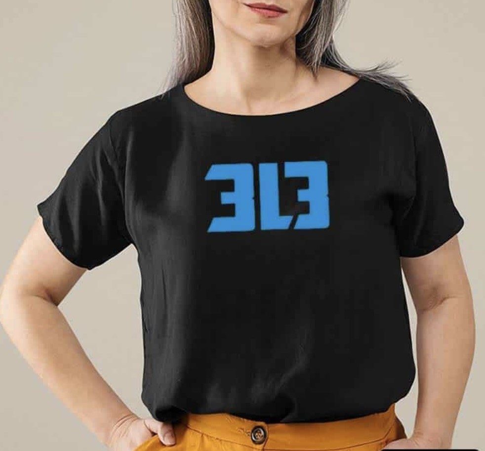 Detroit Lions 313 Unisex TShirt