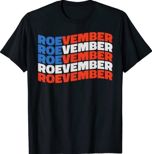 ROEVEMBER American Flag Remember November 8 2022 Vintage TShirt