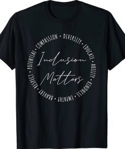 Inclusion Matters Special Education Sped Teacher Vintage TShirt