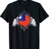 Super Taiwan Heritage Proud Taiwanese Roots Flag 2022 TShirt