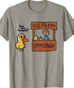 Ice Fresh Lemonade Got Any Grapes Duck Vintage TShirt