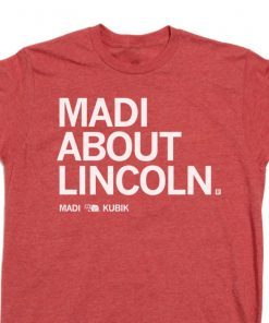 Nebraska Volleyball Madi About Lincoln Unisex TShirt