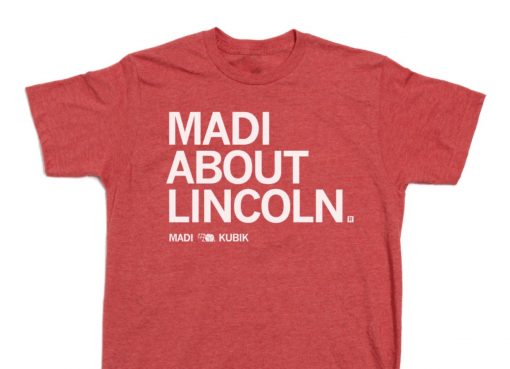 Nebraska Volleyball Madi About Lincoln Unisex TShirt