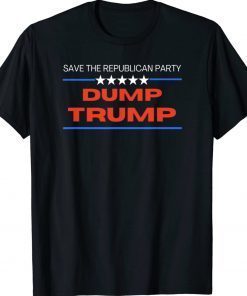 Anti Trump Save the Republican Party Dump Trump Vintage TShirt