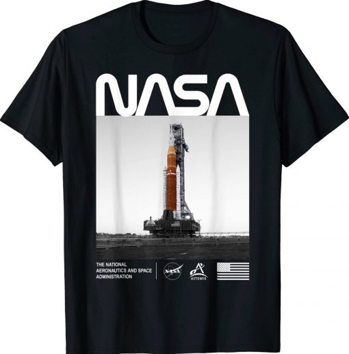 NASA Artemis SLS Space Launch System Worm Insignia Gift Shirts