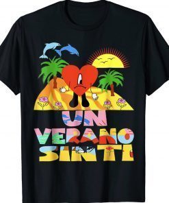 Bunny Un Verano Worlds Hottest Tour Sin Ti Me Unisex TShirt