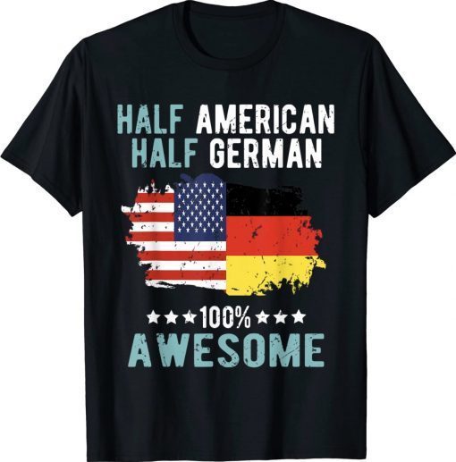 Half American Half German Vintage TShirt